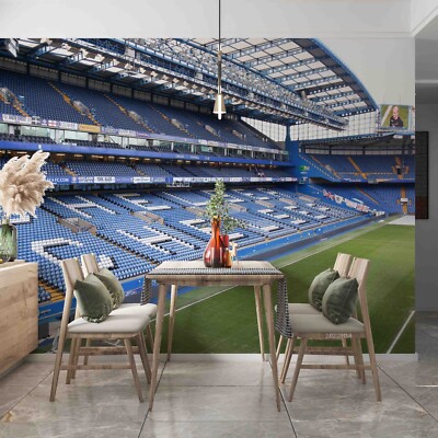 3D Stamford Bridge Stadium Wall Murals Wallpaper Murals Wall Sticker