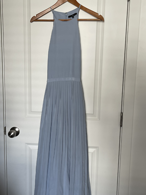 karolina halter maxi dress Karolina Cowl Neck Ruched Bodycon Mini Dress • American Threads Boutique Blue / M