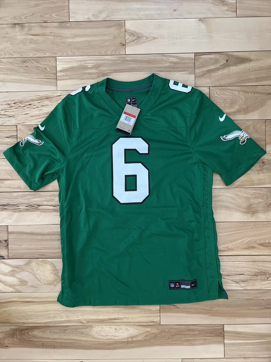 Mens Nike DeVonta Smith Kelly Green Philadelphia Eagles Alternate