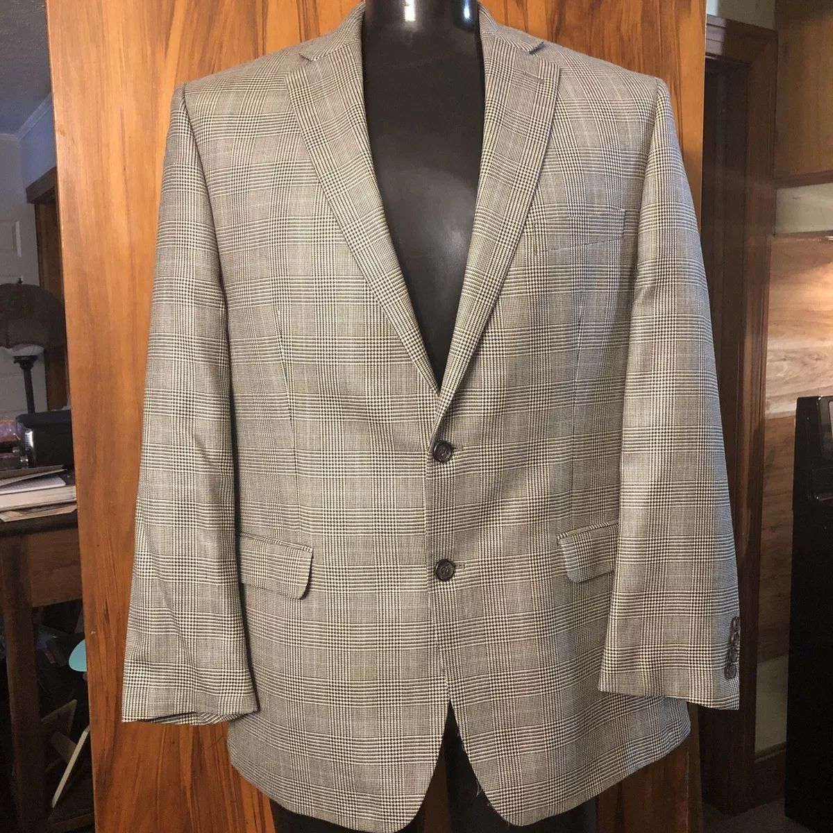 Lauren ralph lauren top notch lapel buttoned coat
