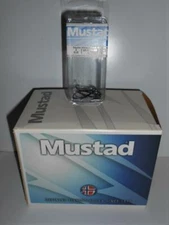 New Mustad Double Stinger Hooks Size 2 LR-3674-BN 4pcs Secret Bass Rig S219