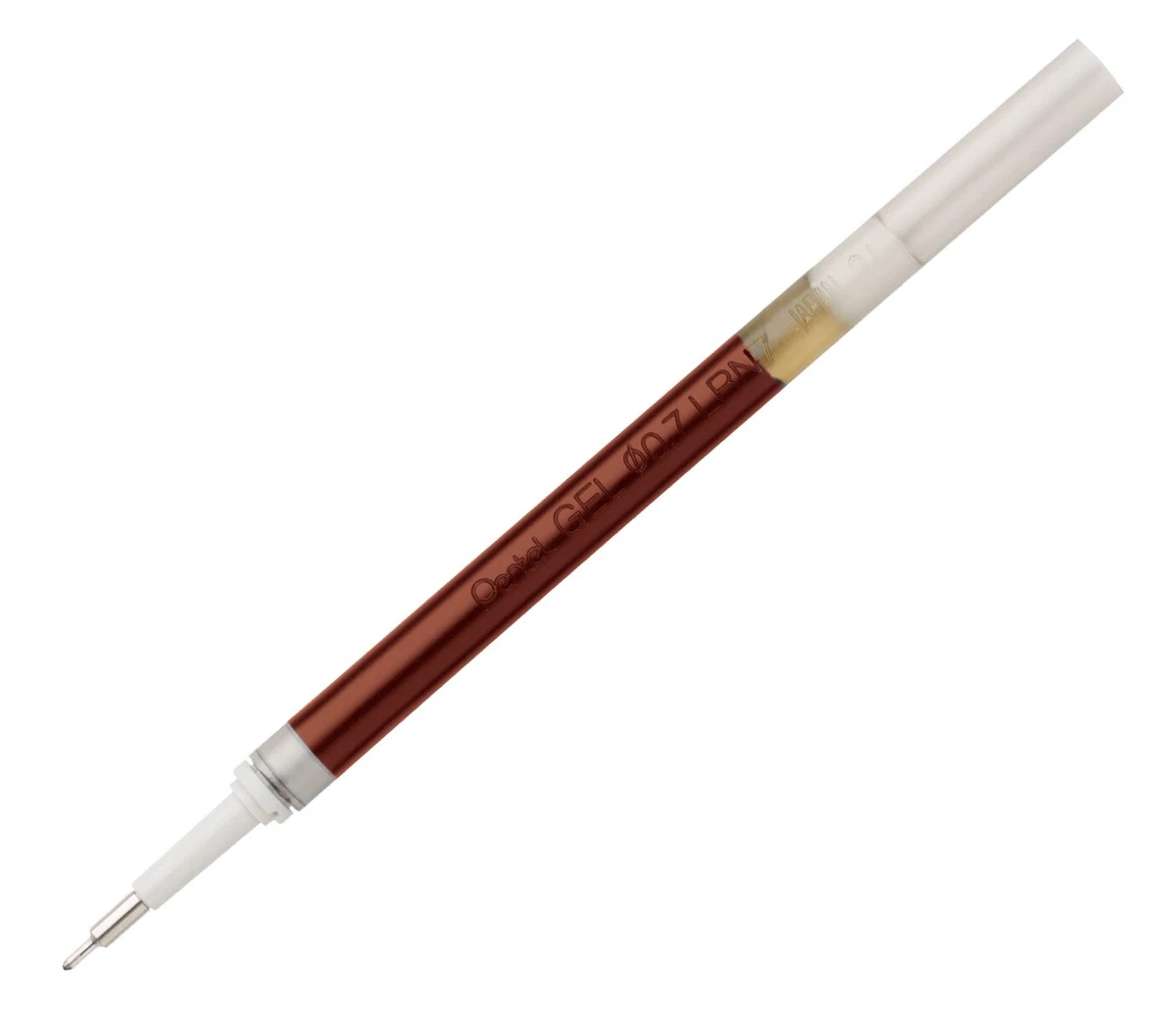 PENTEL Lotto 3 Ricariche Penna Roller Gel LR7 Colore Bordeaux 0.35 Mm