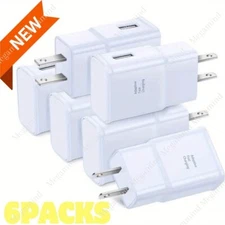 For Samsung Android USB Wall Charger Fast Adapter Block Charging Cube Brick Box