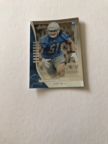 2019 Panini Absolute Football NFL Card #159 Jahlani Tavai RC Foil Rookie NFL