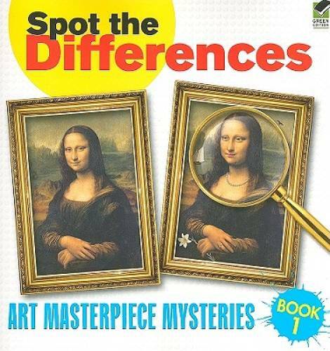 Spot the Differences Book 1: Art Masterpiece Mysteries (Dover Children's  - GOOD