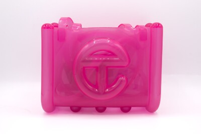   Melissa x Telfar Jelly Shopper Clear Pink - Sm Med NEW In-Hand * Ships Fast *