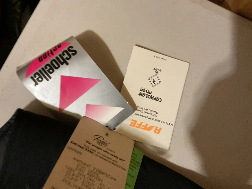 Vtg 60s 70s 80s Ski Pants ROFFE Blast Padded Slalom Youth Kids 10 NWT Foto 2 de 4