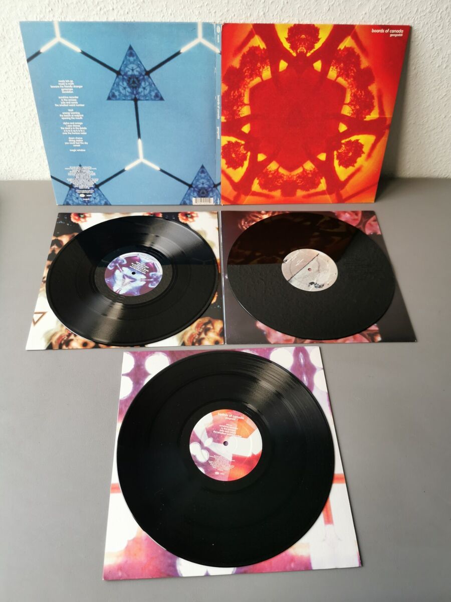 BOARDS OF CANADA original Vinyl 3LP Geogaddi WARP (2002 Warp BOARDS OF CANADA original Vinyl 3LP Geogaddi WARP (2002 Warp