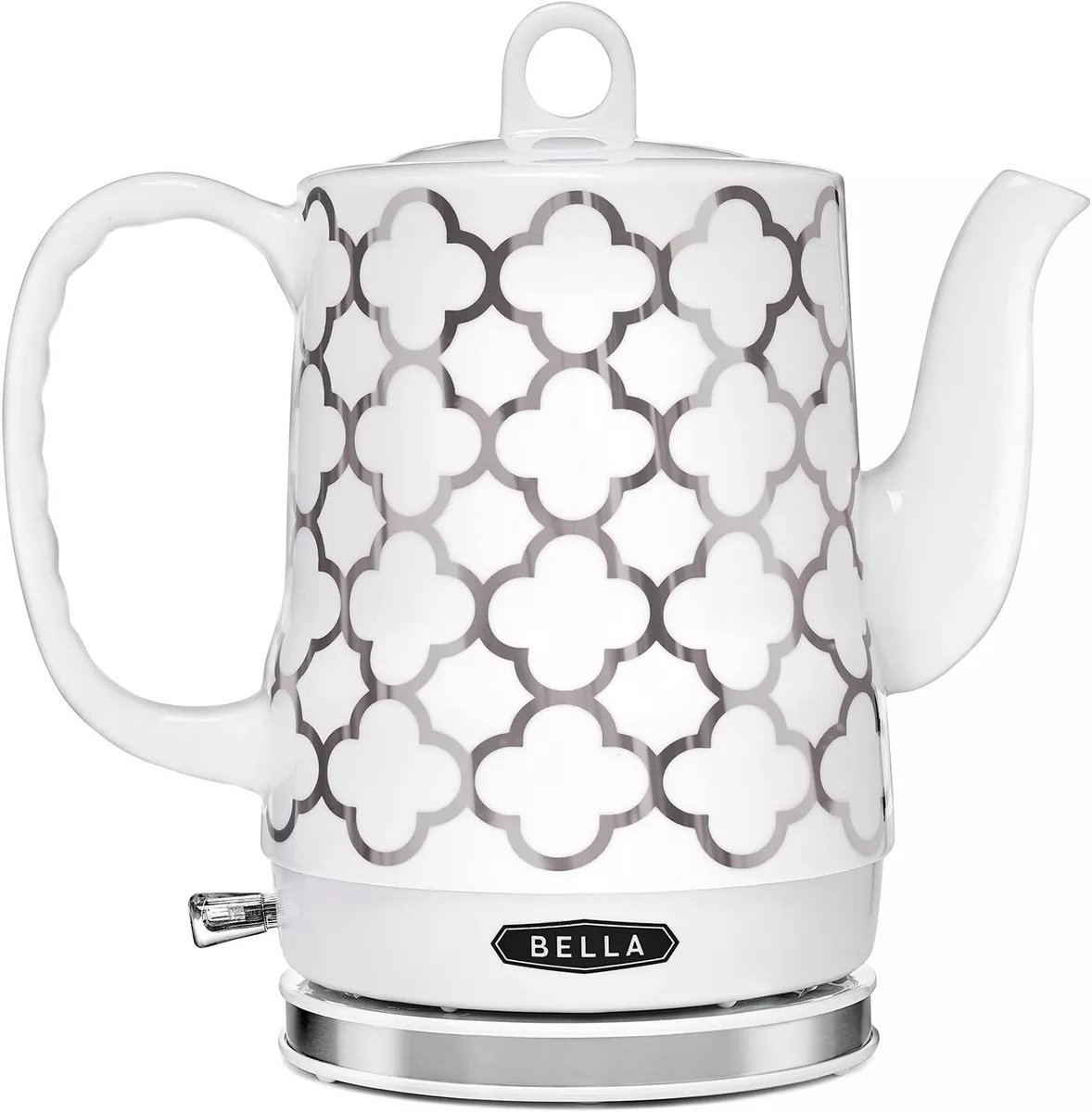 BELLA 1.2 Liter Electric Ceramic Tea Kettle with Detachable Base !Holiday  Gift!