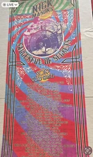 new Pink Floyd Nick Mason Signed Concert Poster Saucer Secrets 2019 Tour Dates