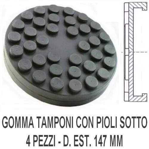 TAMPONI TAMPONE GOMMA PONTE SOLLEVATORE OFFICINA OMCN RAVAGLIOLI Werther 35 Mm Xi 59692162 TAMPONI TAMPONE GOMMA PONTE SOLLEVATORE OFFICINA OMCN RAVAGLIOLI Werther 35 Mm Xi 59692162