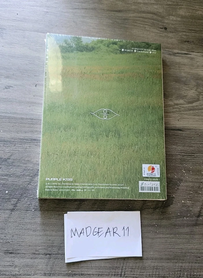 PURPLE KISS 2nd Single Album 'I Miss My' | Doremi | Goeun Yuki Ireh Dosie Swan - Image 2 of 3