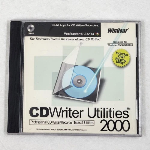 WinGear CD Writer Utilities 2000 CD-ROM