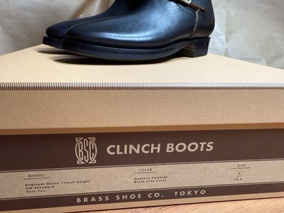Clinch Engineer Boots - Size US8 CN Last - Soft Toe - Gustave 