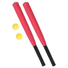 2 Sets Interactive Baseball Kit Teenagers Outdoor Toy Mini Bats Kids Plastic