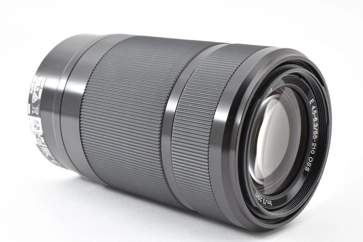✨Top COMO NUEVO✨ Lente Sony E 55-210mm f/4.5-6.3 OSS SEL55210 para montura...