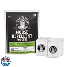 Grandpa Gus's Extra-Strength Mouse Repellent Pouches, Cinnamon/Peppermint Oil