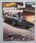 New 2020 HOT WHEELS FAST FURIOUS FULL FORCE FLAT BLACK '70 DODGE CHARGER R/T MOC