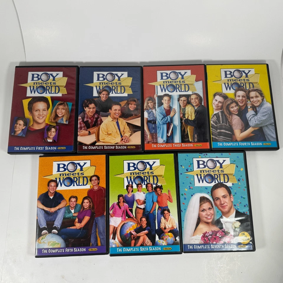Boy Meets World Complete Series DVD Set Seasons 1-7 Original Release 3 Disc Sets - Image 2 of 4