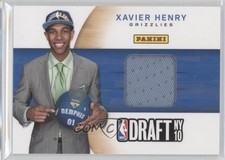 2012 Panini Father's Day Draft Day Materials Basketball Xavier Henry #10 b9u