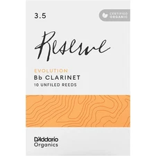 D'Addario Woodwinds Reserve Evolution, Bb Clarinet - Box of 10 3.5