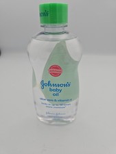 Johnson  Johnson Baby Oil Aloe Vera  Vitamin E 14 Ounce