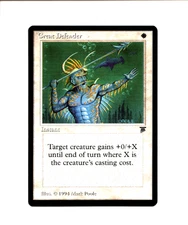MTG Great Defender SP/NM- Legends Magic the Gathering ~ Free Shipping ~