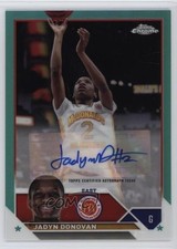 2023 Chrome McDonald's All American Aqua Refractor 51/99 Jadyn Donovan Auto 1m6p