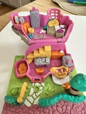 Vintage Bluebird Toys 1994 Polly Pocket Rabbit House With 2 Figures Play Set