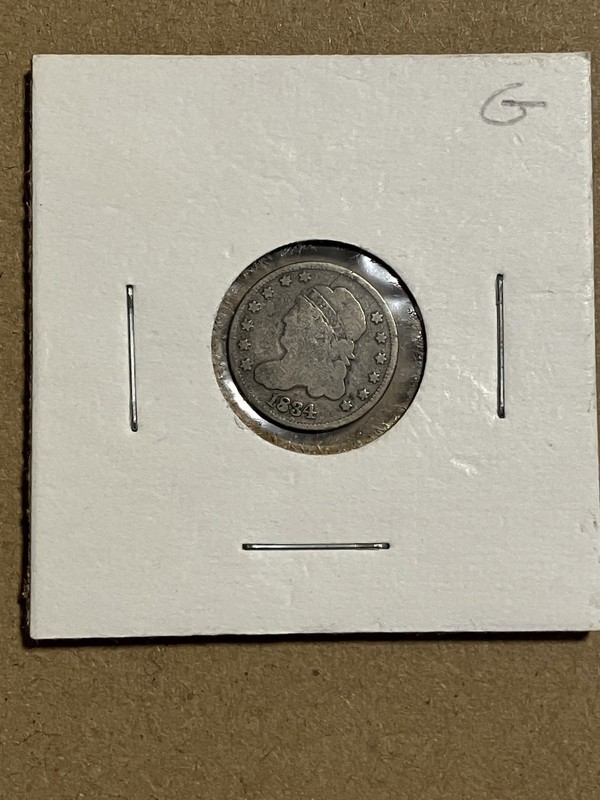 1834 Capped Bust Quarter