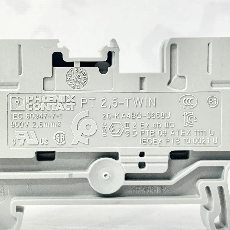 Phoenix Contact PT 2,5-Twin Terminal Block (Lot Of 3) - Image 4 of 4