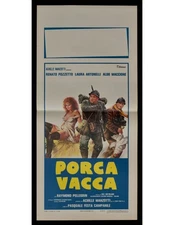 locandina PORCA VACCA renato pozzetto laura antonelli aldo maccione B346