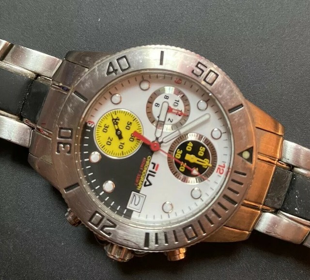 fila chronograph watch