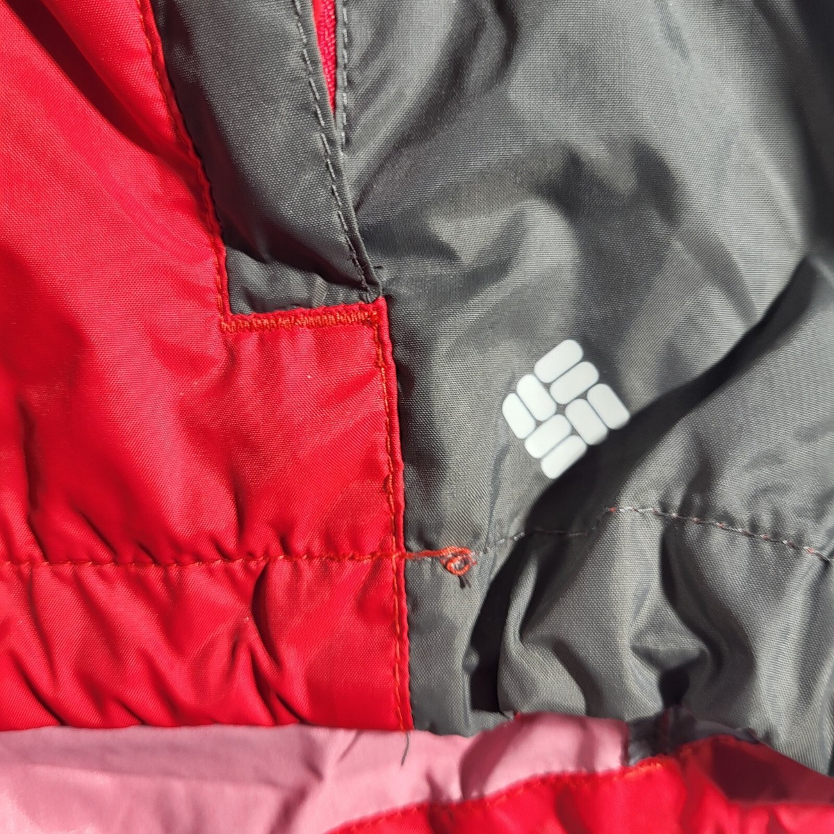 Columbia Omni Shield Jacket Size XXL Gray Red Ski Waterproof | eBay