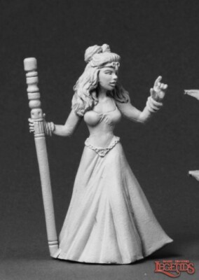 Reaper Dark Heaven Legends 03563 TINLEY, FEMALE WIZARD HUMAN WIZARD