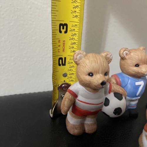 Vintage HOMCO Home Interior Bear Figurines Lot Of 16 - Picture 2 of 14