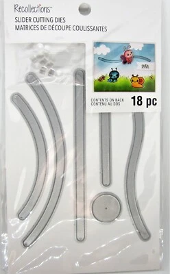Slider Thin Metal Die Set by Recollections 658147 NEW!