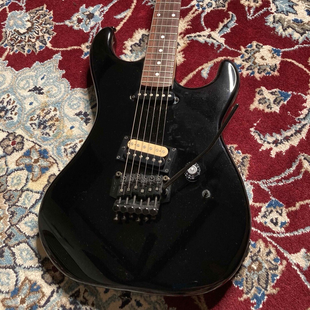 Electric Guitar Kramer LK1-BF Black Maple Neck Rosewood