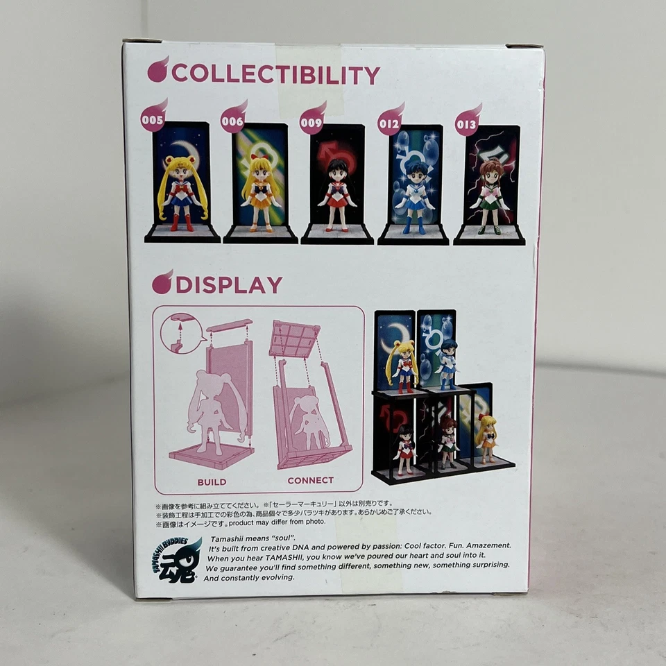 Bandai Sailor Mercury Moon Bunny Estatua Manga Anime 012 Caja Dañada VER FOTOS Foto 4 de 4