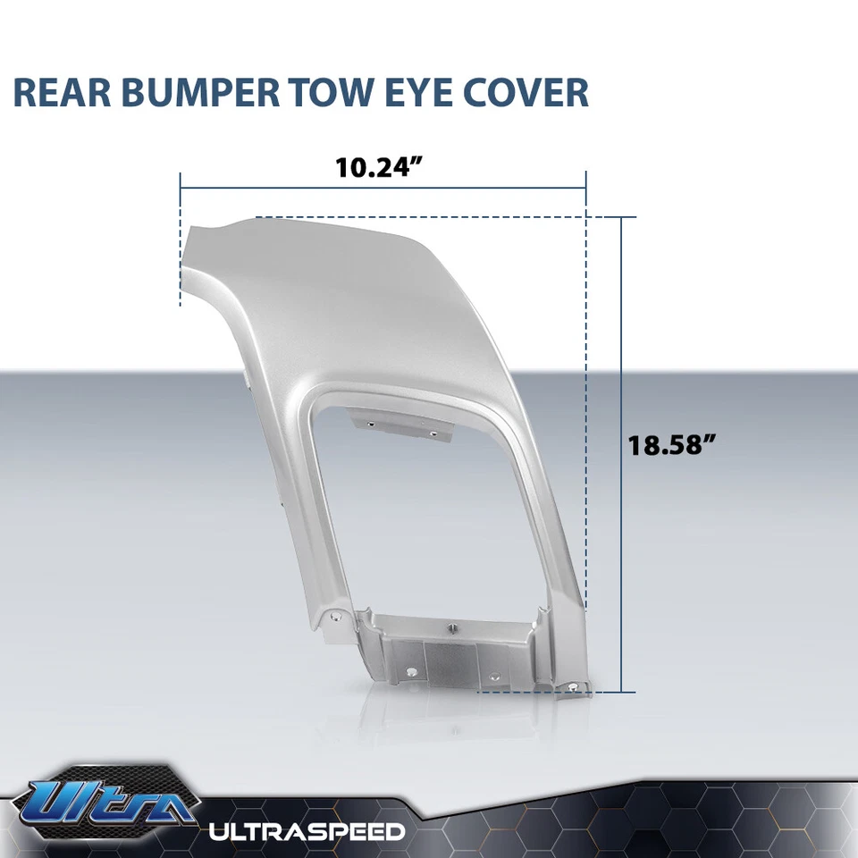 Cubierta de ojo de remolque para parachoques trasero apta para Land Rover Range Rover Evoque Dynamic 12-2018 Foto 3 de 4