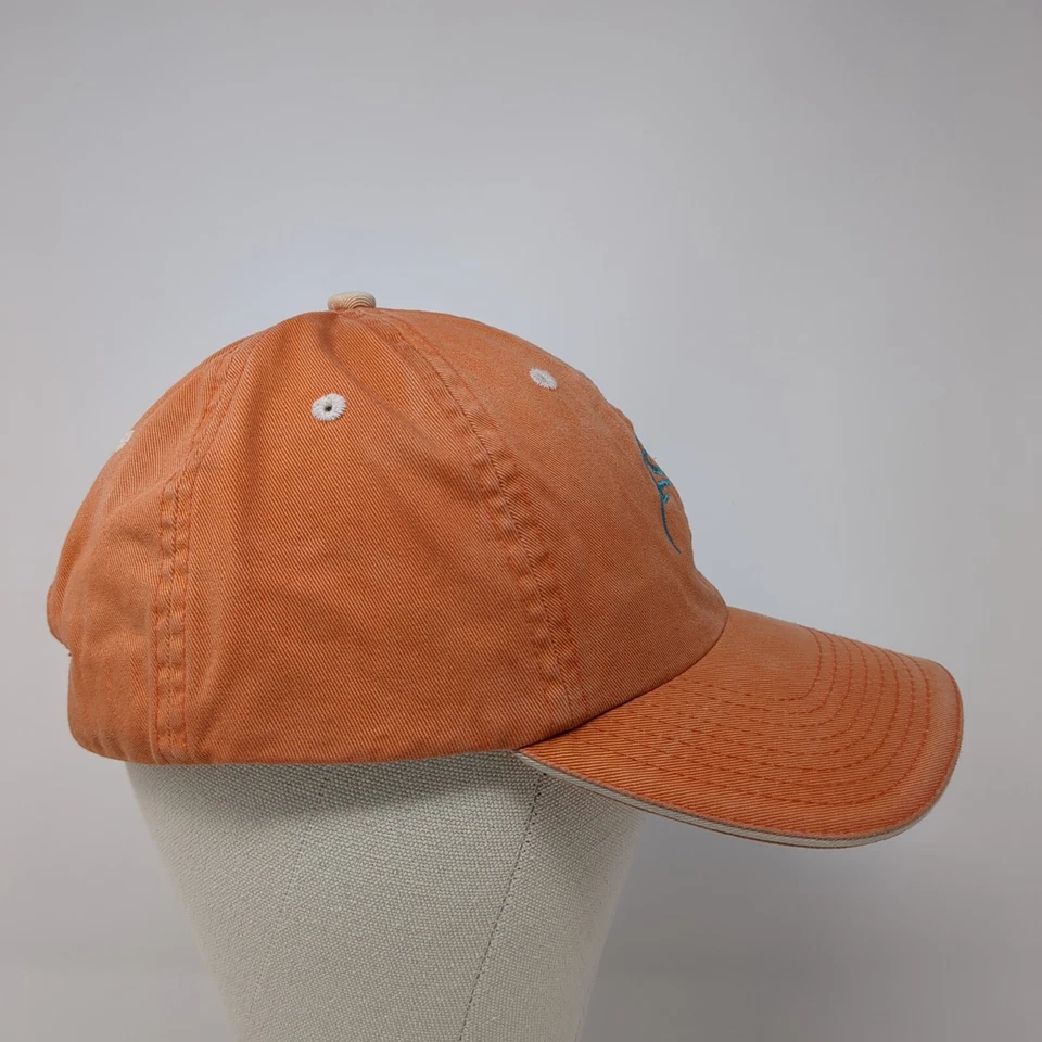 Reef Slideback Hat Orange One Size Adjustable Embroidered Fahrenheit - Image 4 of 4