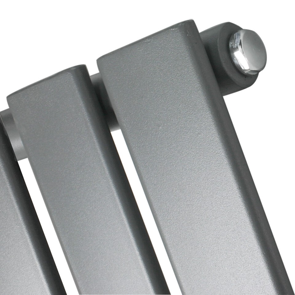 Product photo 6 of 8 — Modern Designer Flat Panel Heated Bathroom Towel Rail Radiator Ladder Warmer Rad