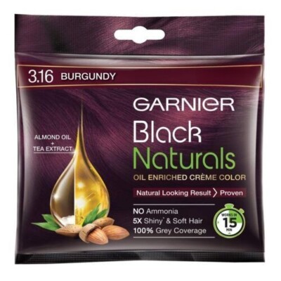 10X Garnier Burgundy Hair Color Oil Enriched Creme Pouch 1 free brush