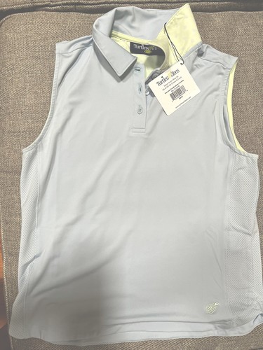 3 Turtles & Tees Girl XL Golf Sleeveless Performance Polo Shirts - Picture 6 of 7