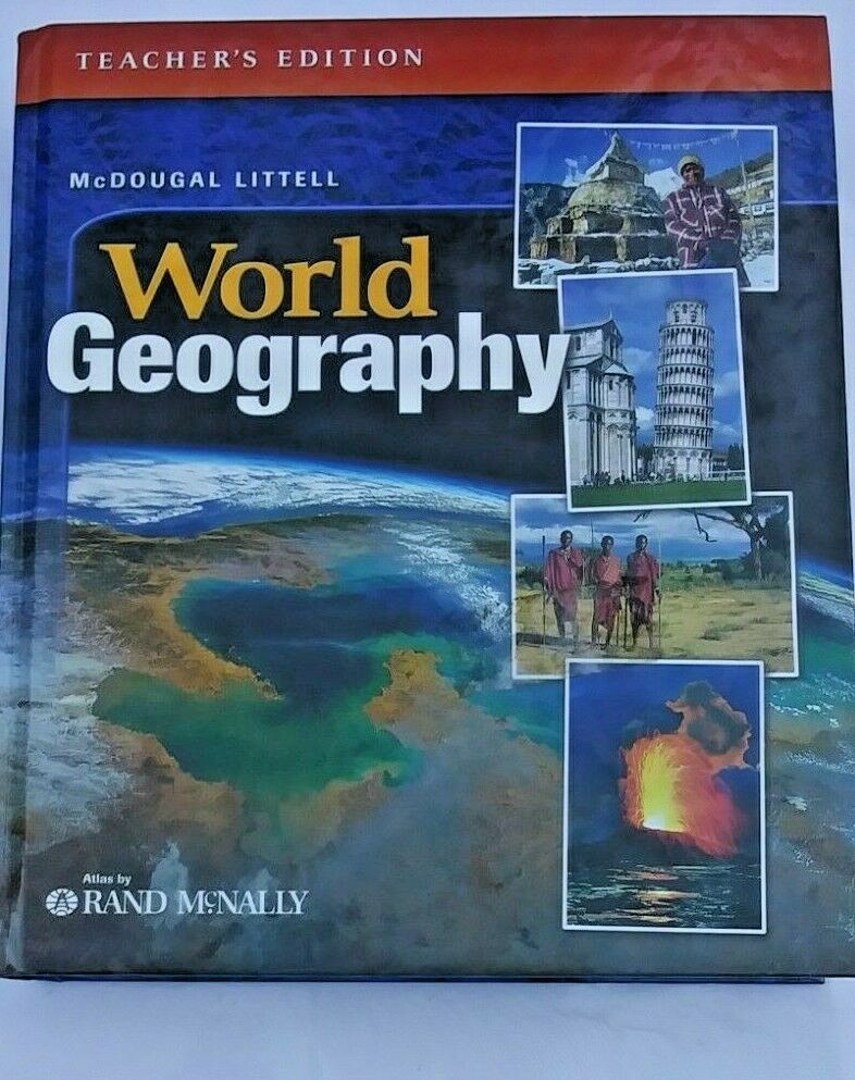 MCDOUGAL LITTELL WORLD GEOGRAPHY: TEACHER EDITION - Hardcover | eBay