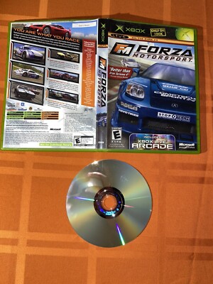 Forza Motorsport (Original Xbox) CIB, Some Scratches, Not Tested