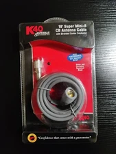 K40 K4018FME 18' Super Mini-8 CB Antenna Cable *New*