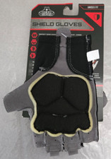 Bear Grips Unisex Fit Shield Gloves Workout Gym Fitness Size XS Black / Gray
