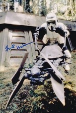 FRANK HENSON signed Autogramm 20x30cm STAR WARS in Person autograph COA