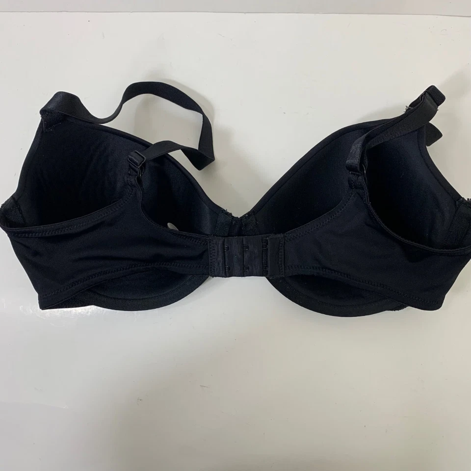 Sujetador Ellen Tracy con aros ligeramente forrado negro talla 36D Foto 4 de 4